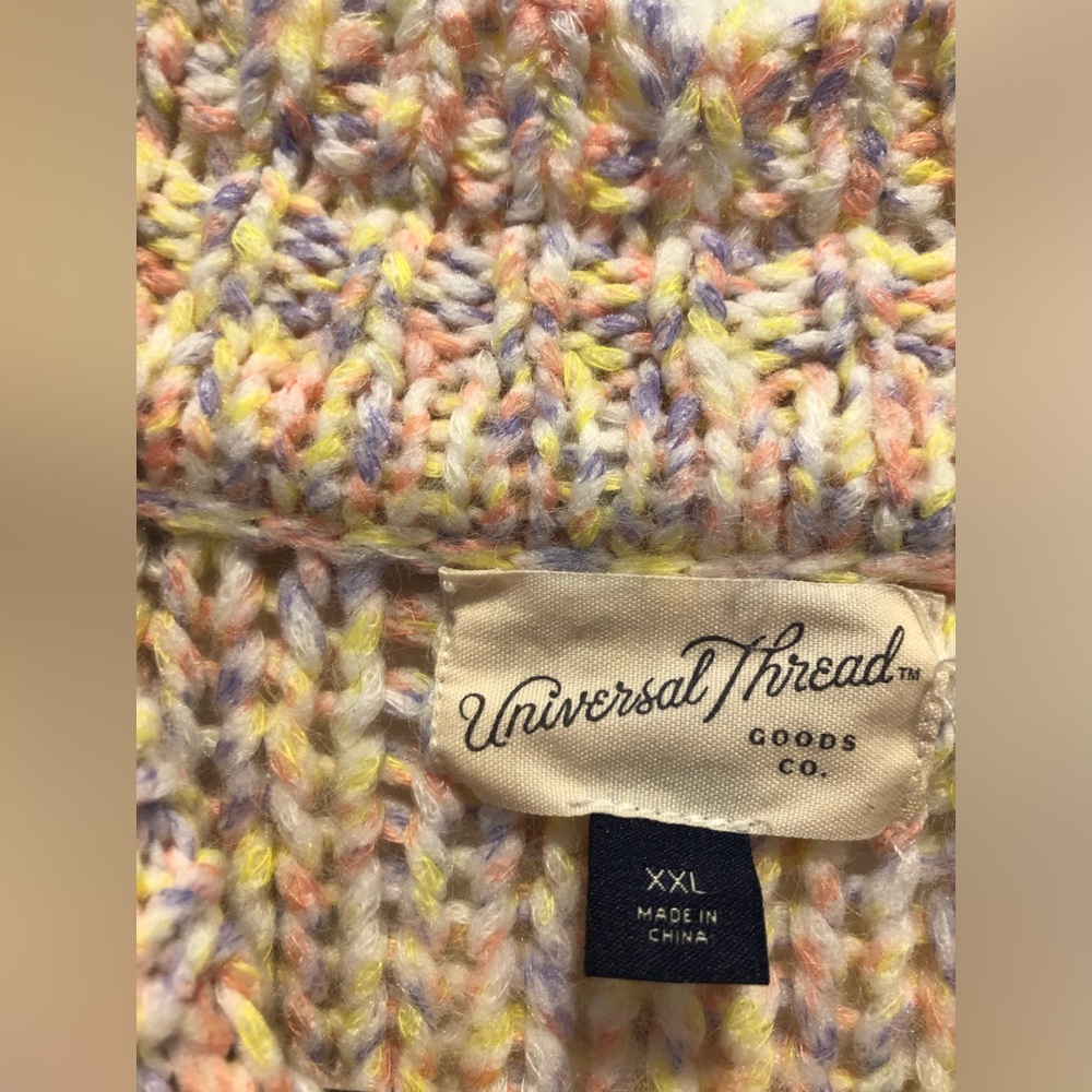Universal Thread Multicolor Knit Sweater - Picture 3 of 4